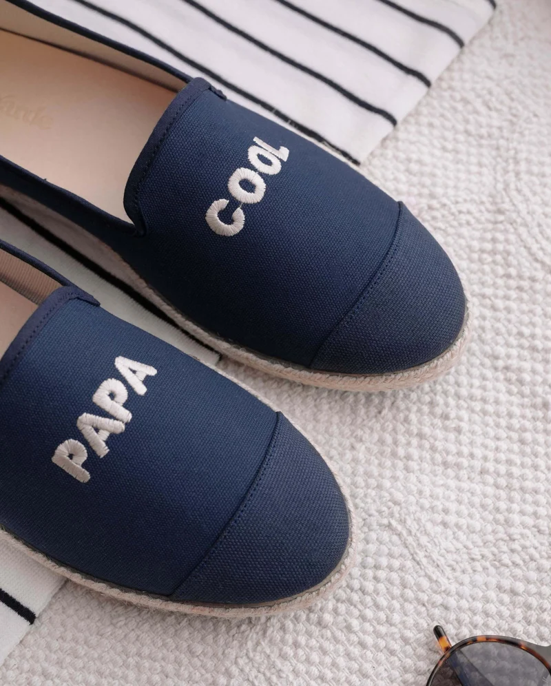 Espadrille homme Cenitz, collab' x émoi émoi