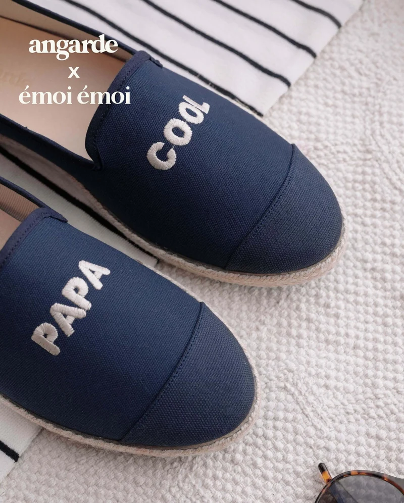 Espadrille homme Cenitz, collab' x émoi émoi