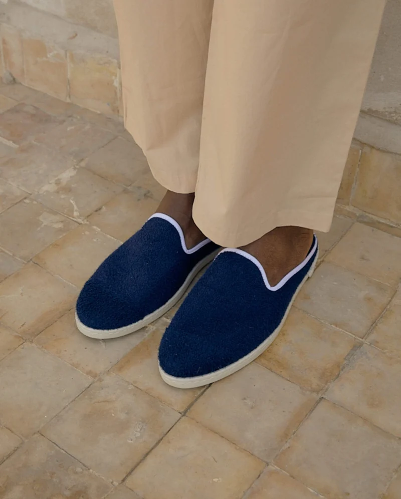 Mule homme Aime, marine