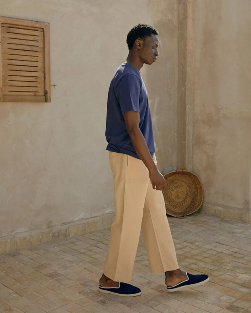 Mule homme Aime, marine