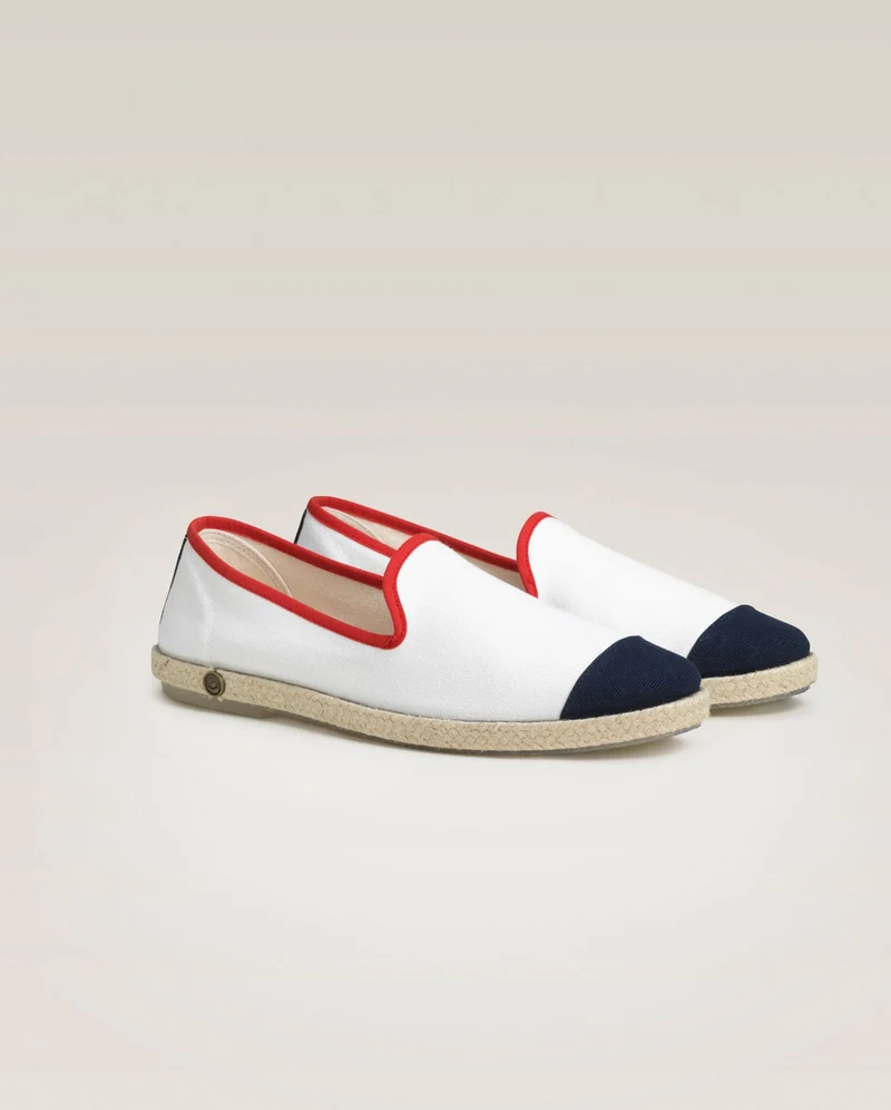 Espadrille homme coton, flag