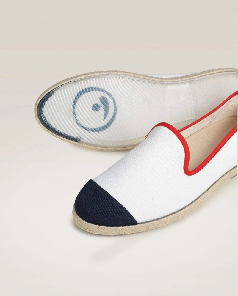 Espadrille homme coton, flag