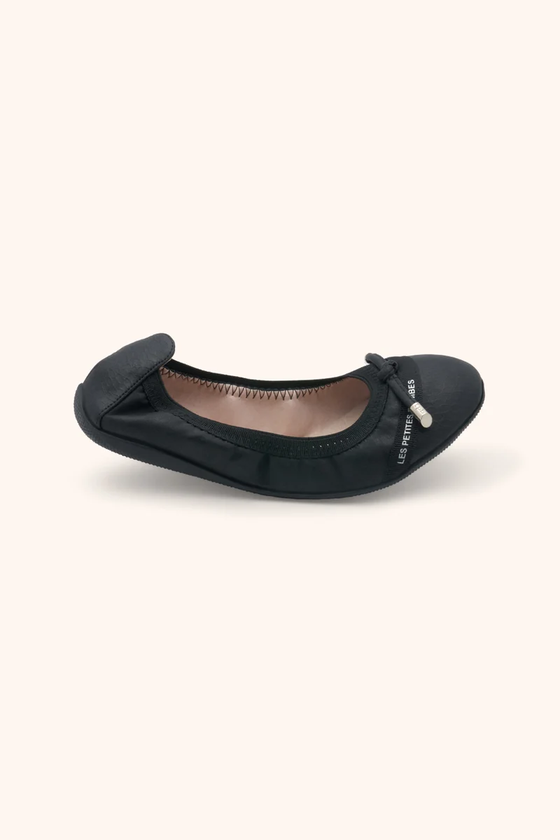 BALLERINES JELINIA NOIR METAL