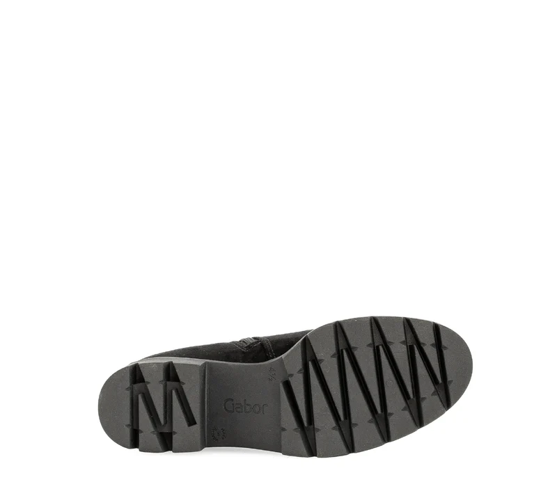 Bottes noires en velours