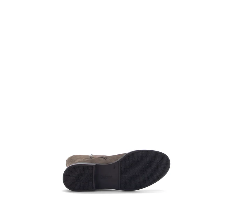 Bottes grises en daim