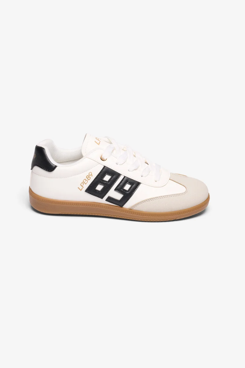 BASKETS 89 MARILIS BLANC / NOIR