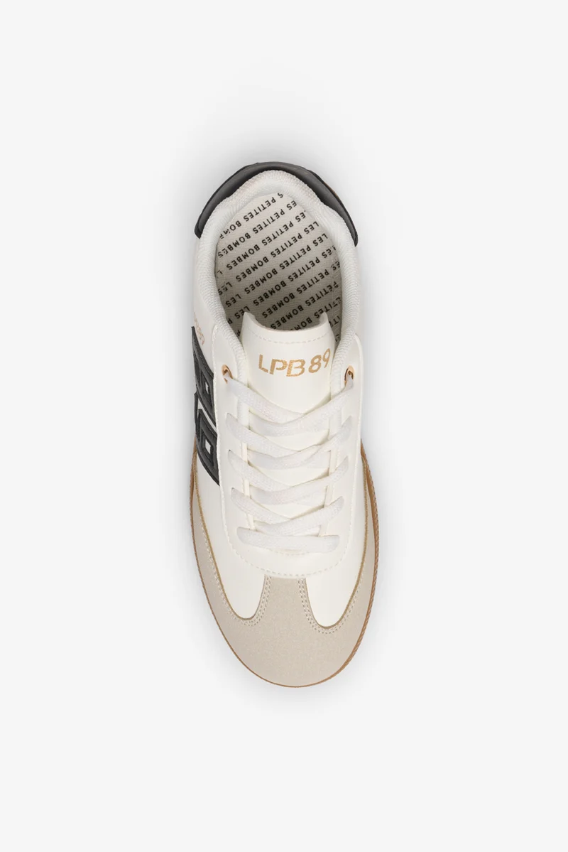 BASKETS 89 MARILIS BLANC / NOIR