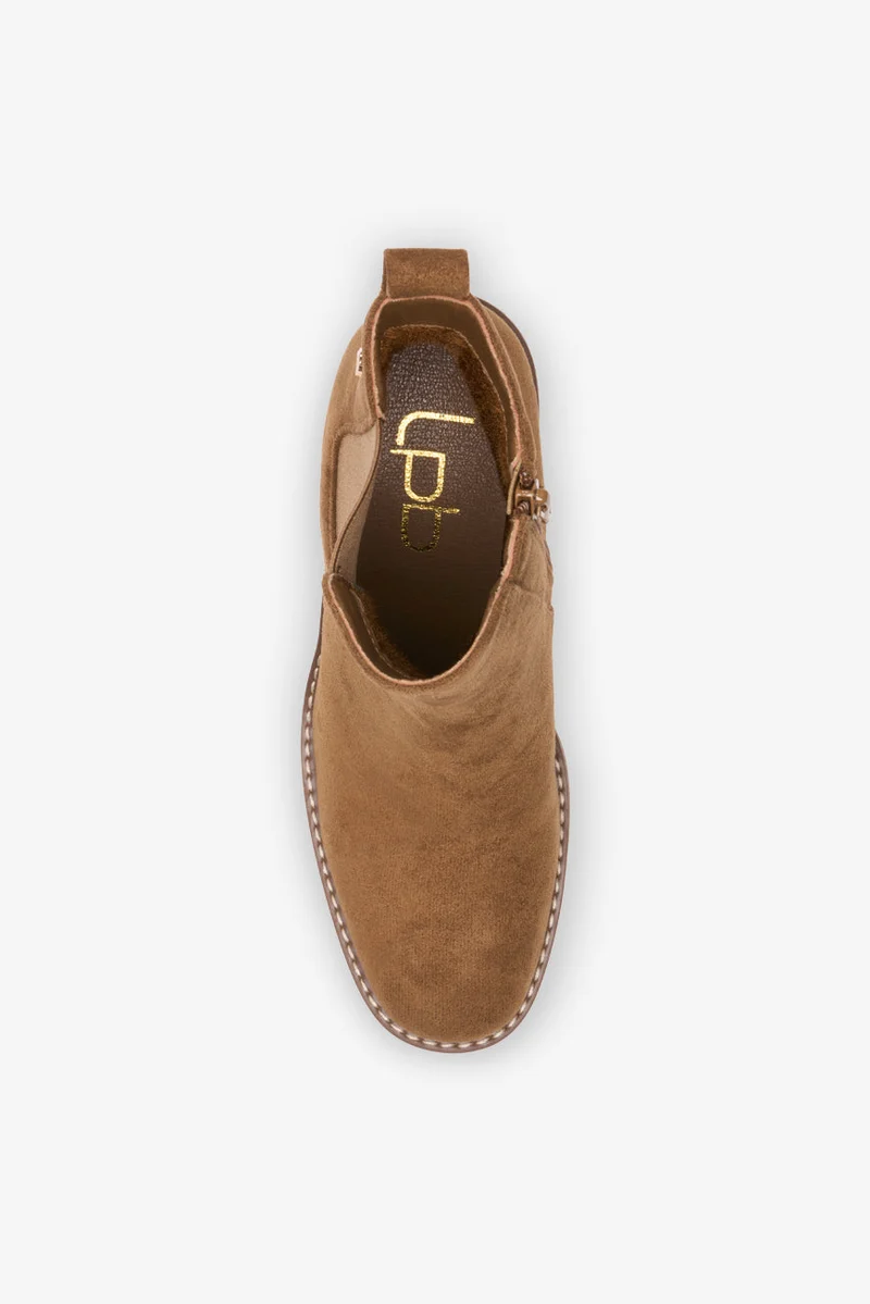 BOTTINES MAENA CAMEL SUEDINE