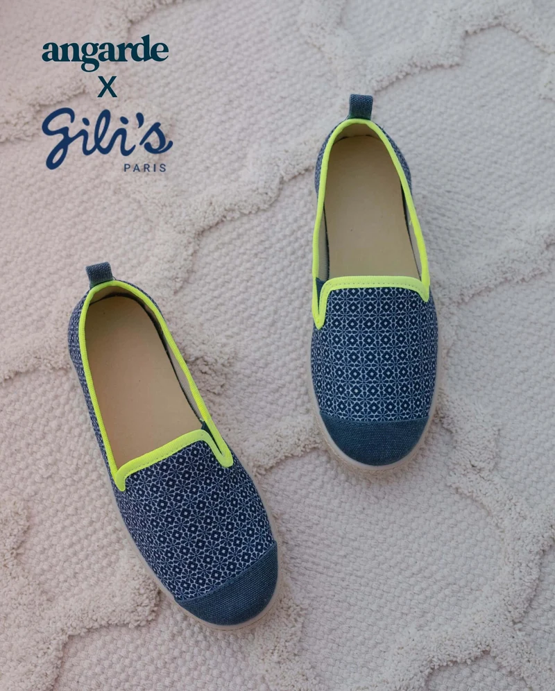 Espadrille enfant PET recyclé, collab' x Gili's