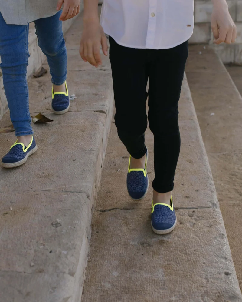 Espadrille enfant PET recyclé, collab' x Gili's