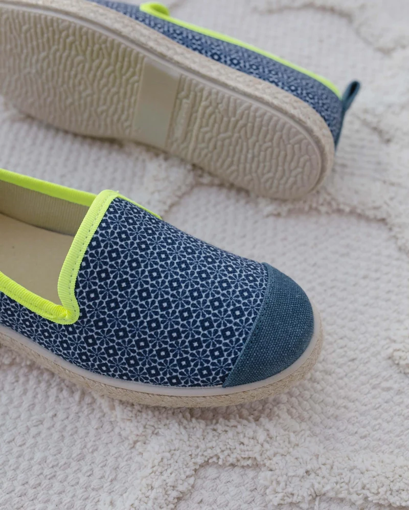 Espadrille enfant PET recyclé, collab' x Gili's