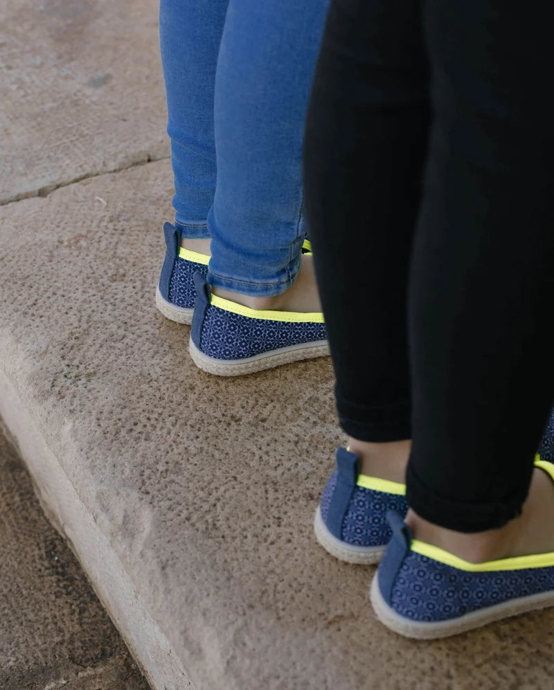 Espadrille enfant PET recyclé, collab' x Gili's