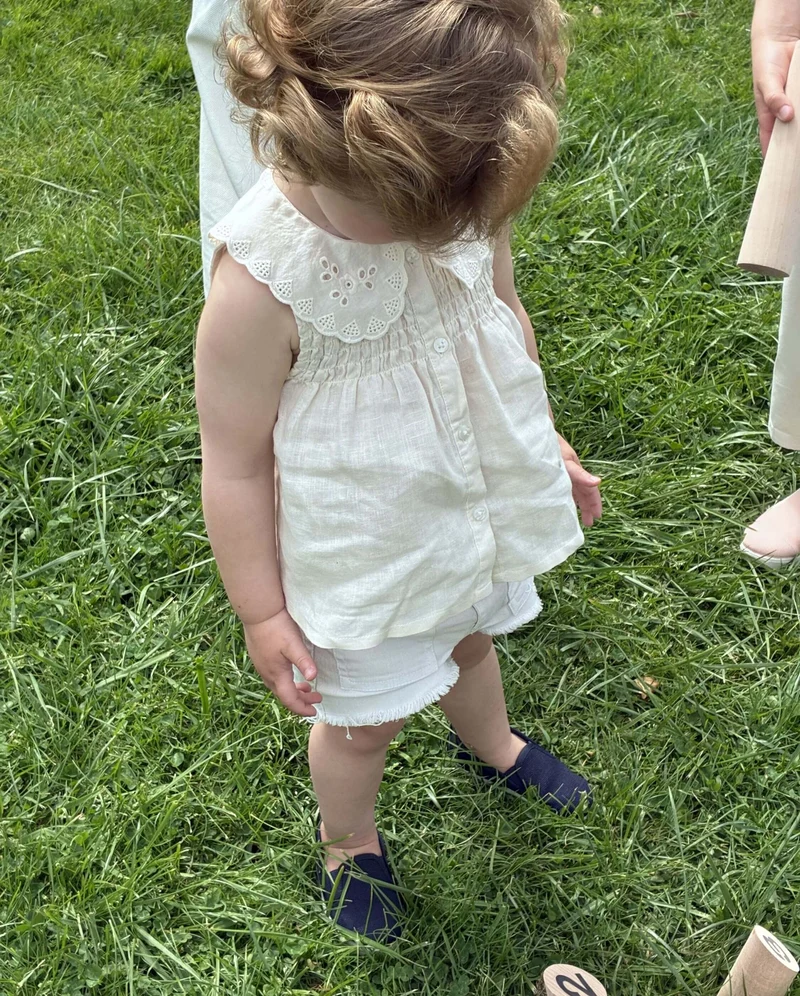 Espadrille enfant Cenitz, coton marine