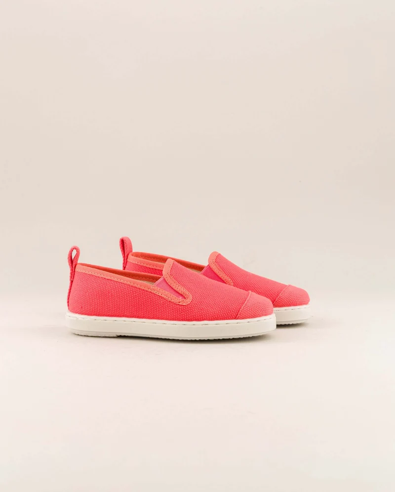 Espadrille enfant Cenitz, coton hibiscus
