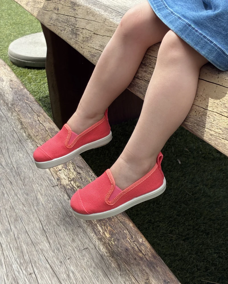 Espadrille enfant Cenitz, coton hibiscus