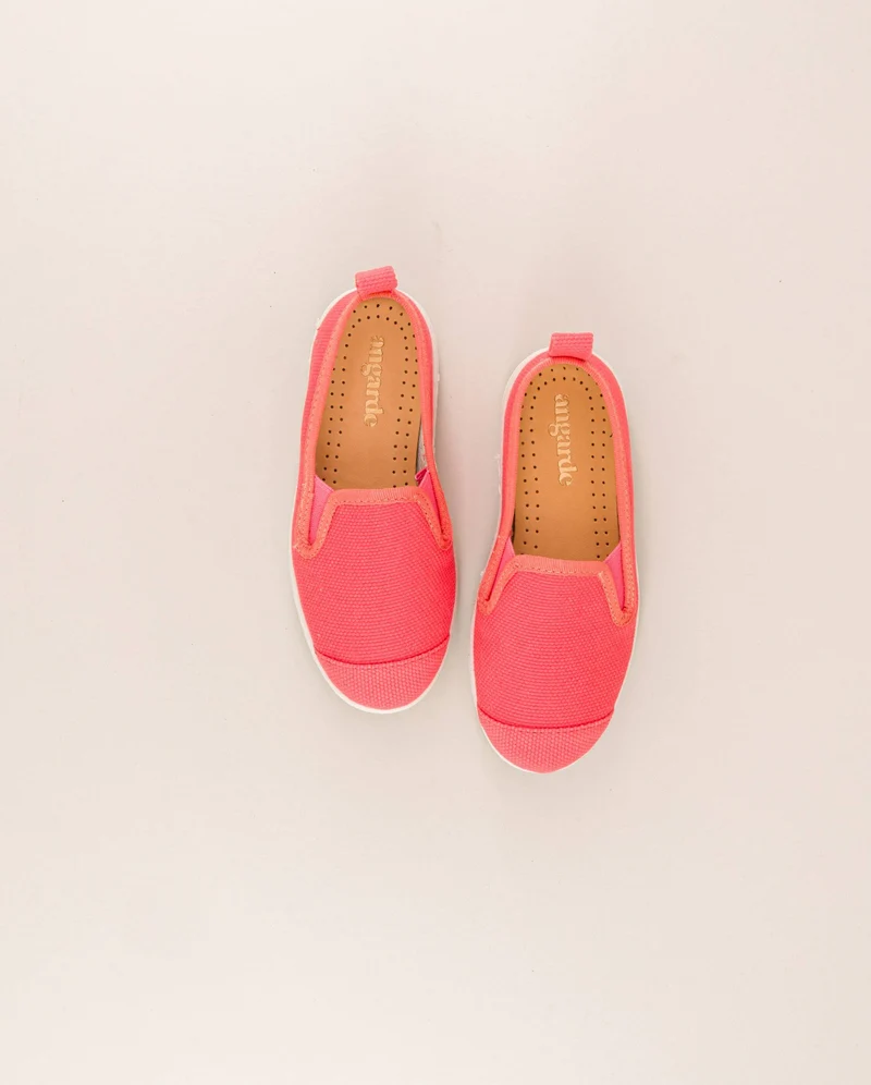 Espadrille enfant Cenitz, coton hibiscus