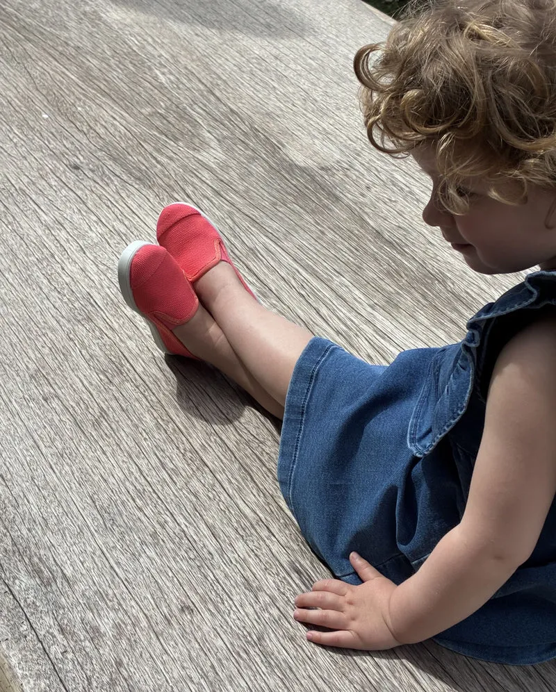 Espadrille enfant Cenitz, coton hibiscus