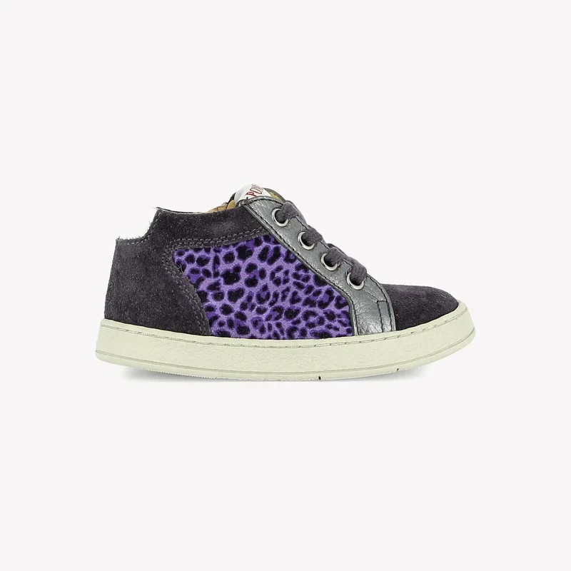 MOUSSE ZIP TOP - VELOURS - CLEMATIS-LEO