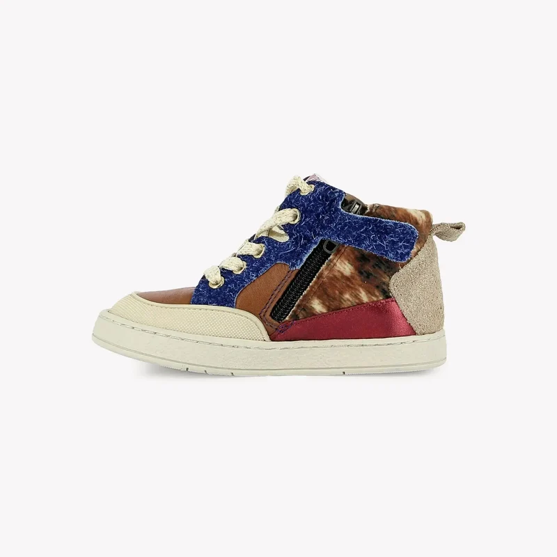 MOUSSE BUMP - NAPPA-HAIRY - BLEU ELECTRIC-LEO PU