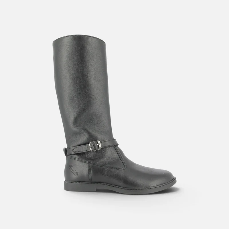 CITY HI BOTTE - NAPPA - NOIR