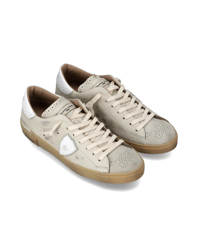 Sneakers Prsx Men, Milk Brown