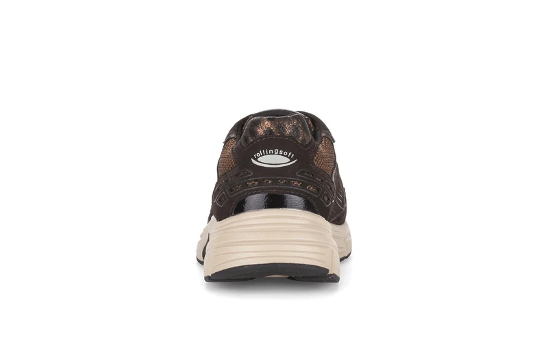 Baskets marron en daim