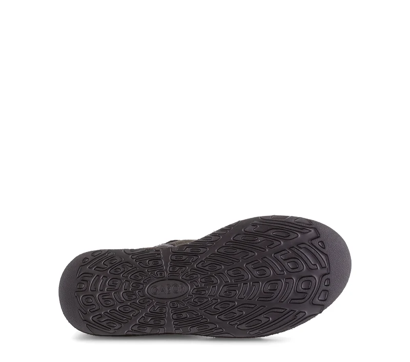 Bottines marron en cuir velours