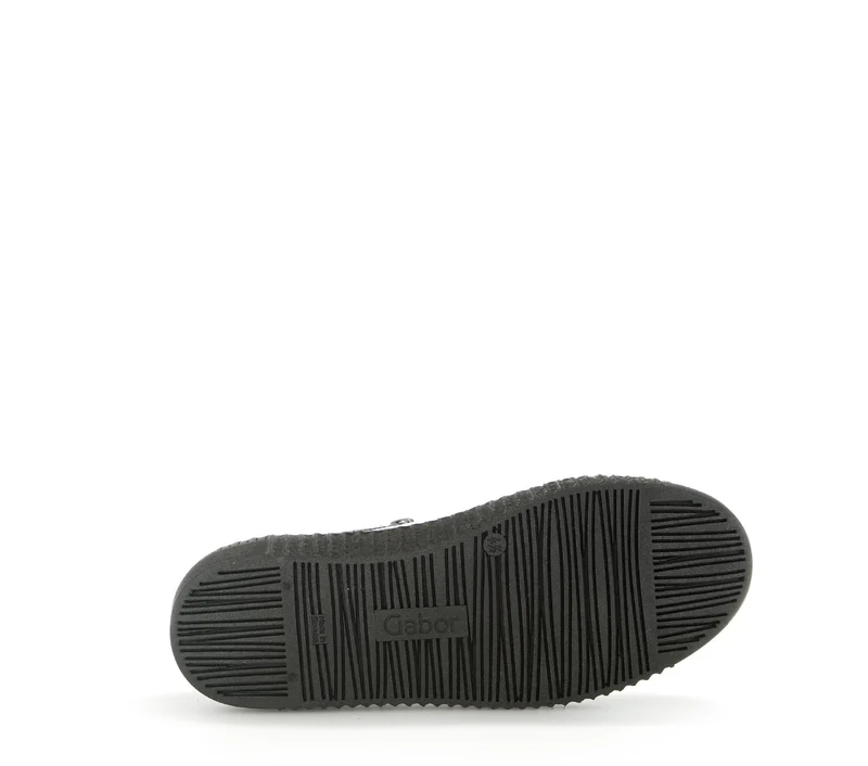 Baskets noires en cuir vernis