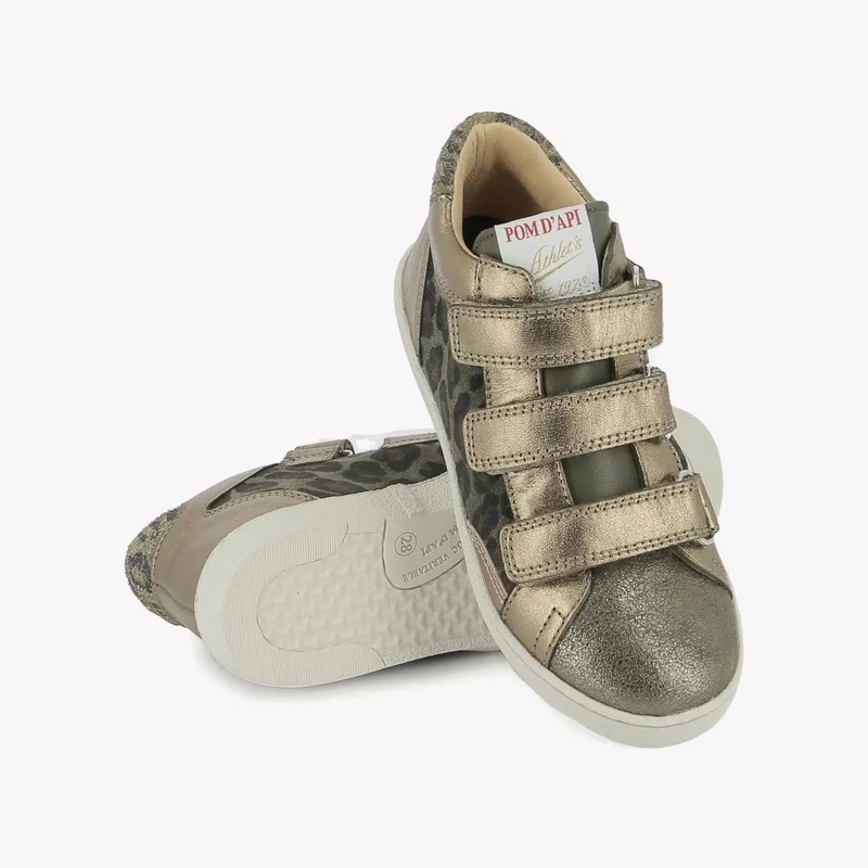 TOP TOUCH EASY - LAMINATO-LEOPAR - BRONZO LAME-KAKI