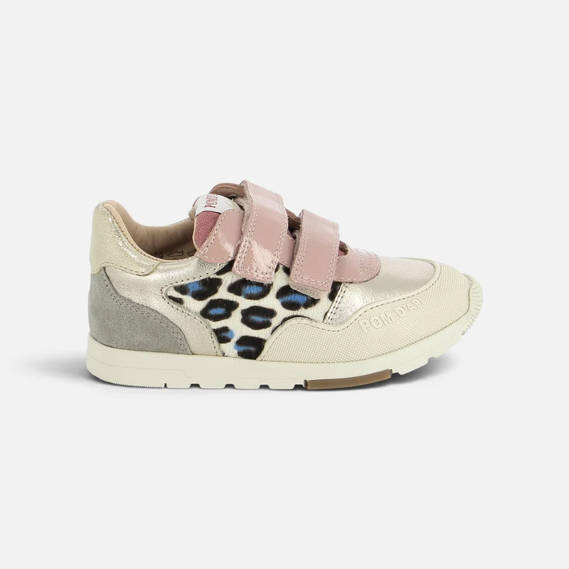 POUSS RACE BUMP - LAMINATO-VERNIS - NUDE-PINK