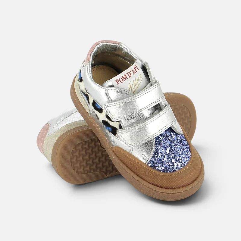 MOUSSE BACKY - LAMINATO-KAMARI - SILVER-BIANCO BLEU