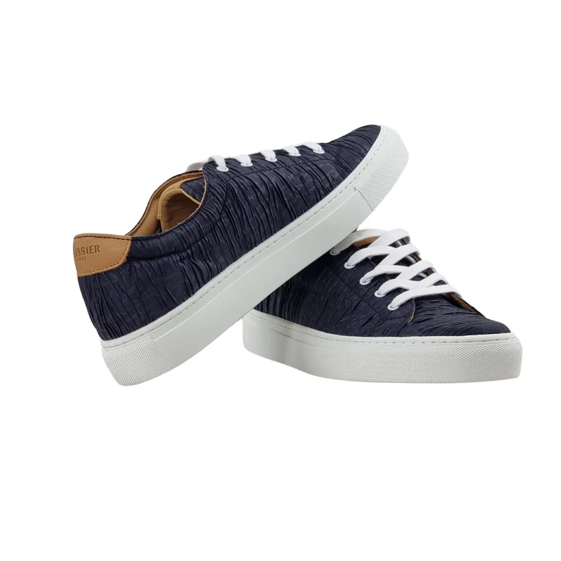 LACETS PLISSEE BLEU