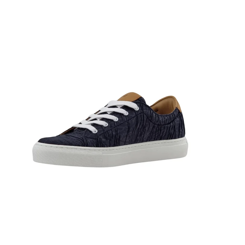 LACETS PLISSEE BLEU