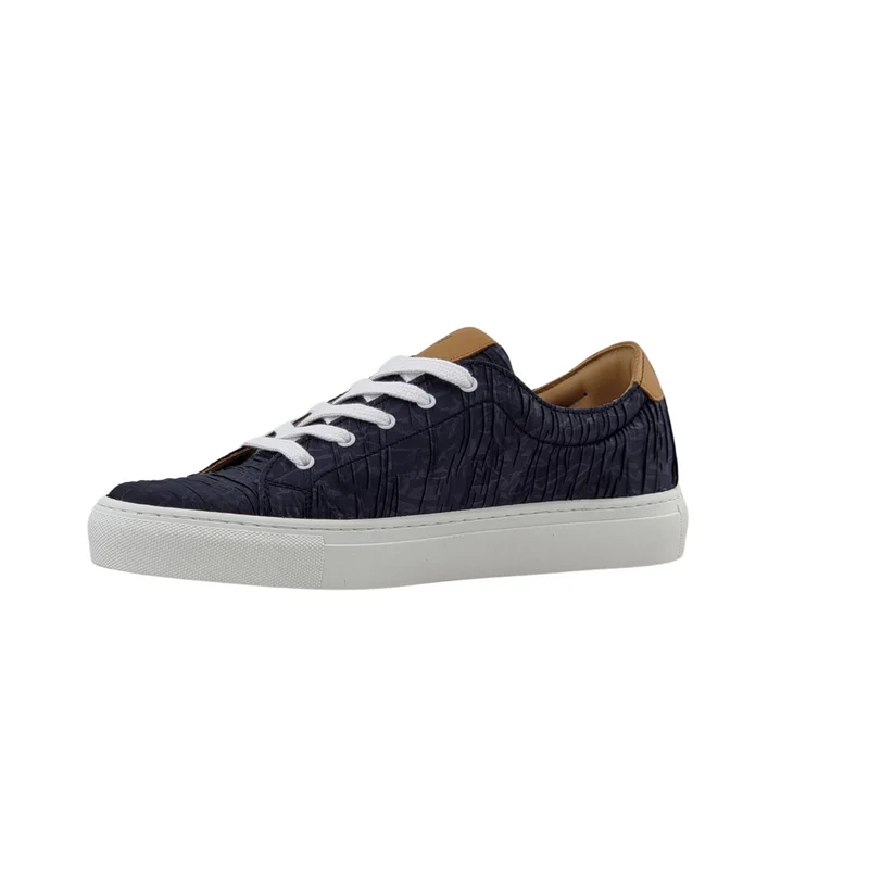 LACETS PLISSEE BLEU