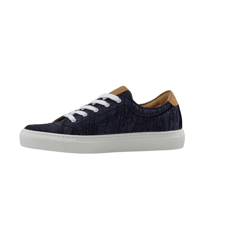 LACETS PLISSEE BLEU