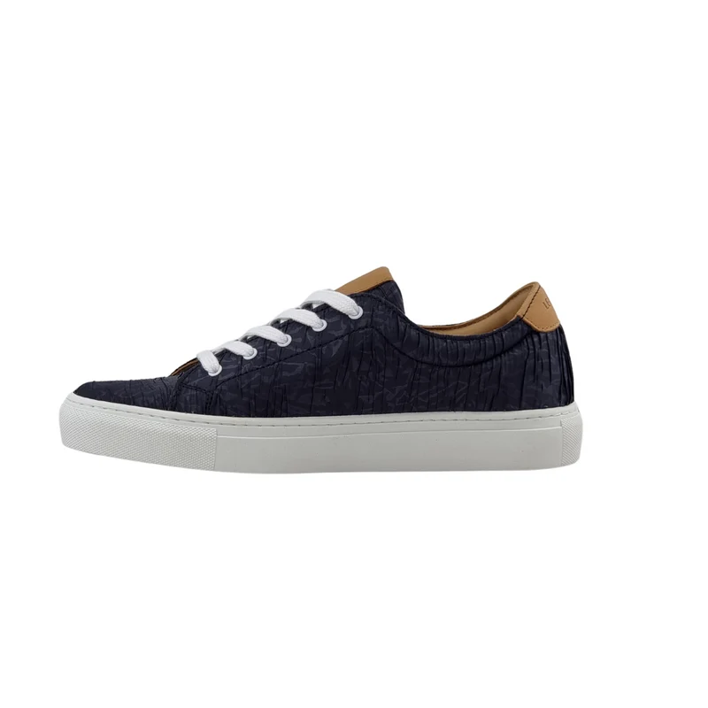 LACETS PLISSEE BLEU
