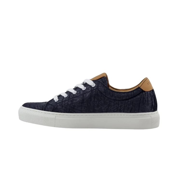 LACETS PLISSEE BLEU