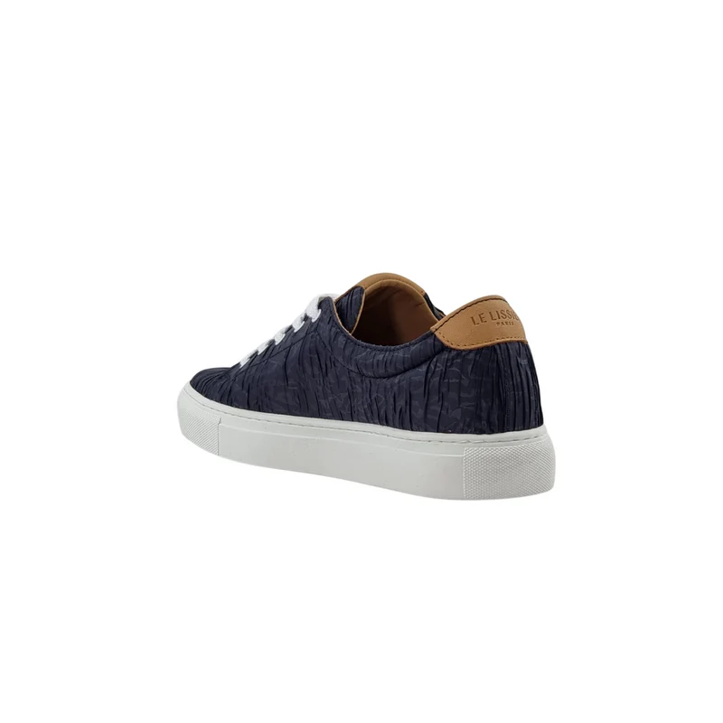 LACETS PLISSEE BLEU