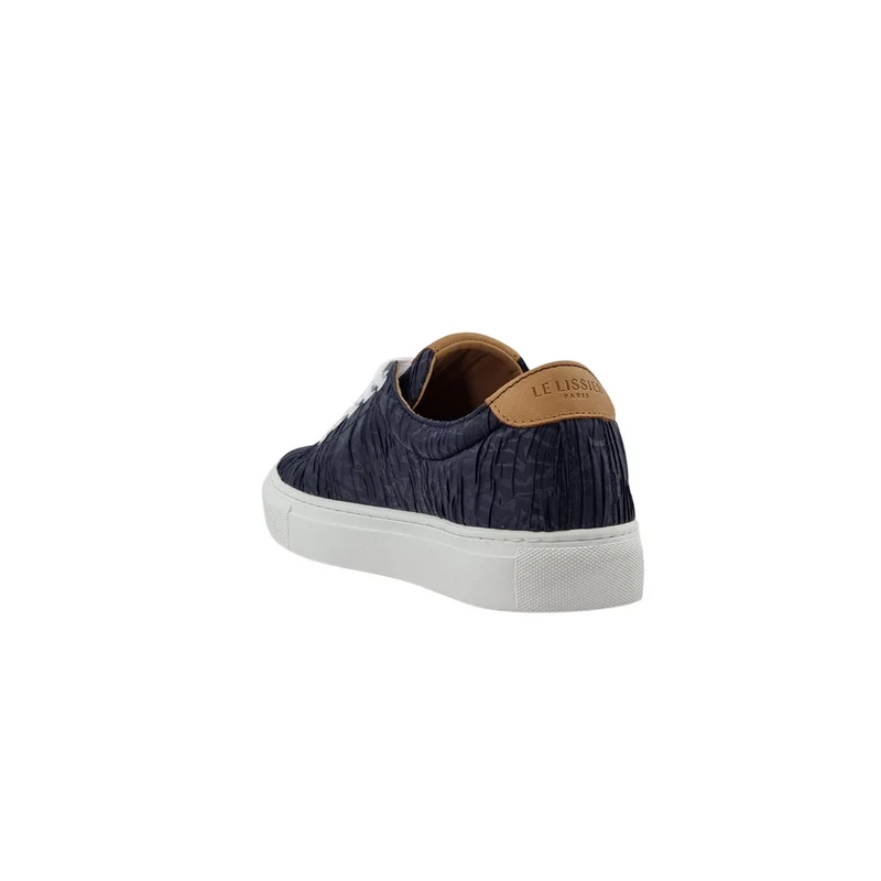 LACETS PLISSEE BLEU