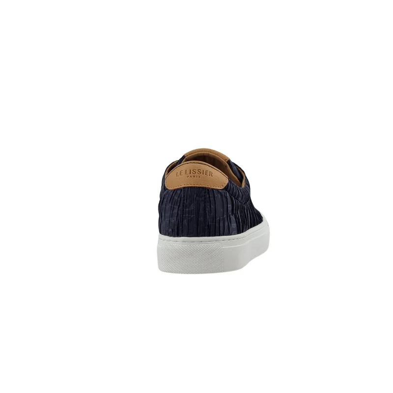 LACETS PLISSEE BLEU