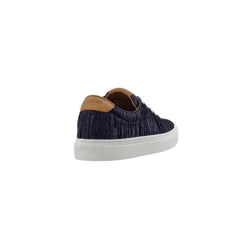 LACETS PLISSEE BLEU