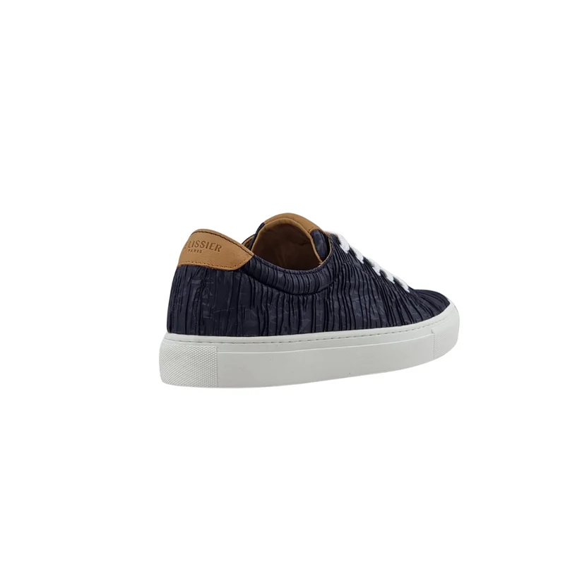 LACETS PLISSEE BLEU