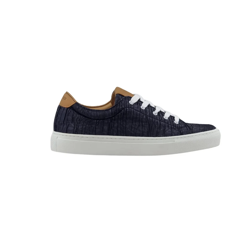 LACETS PLISSEE BLEU