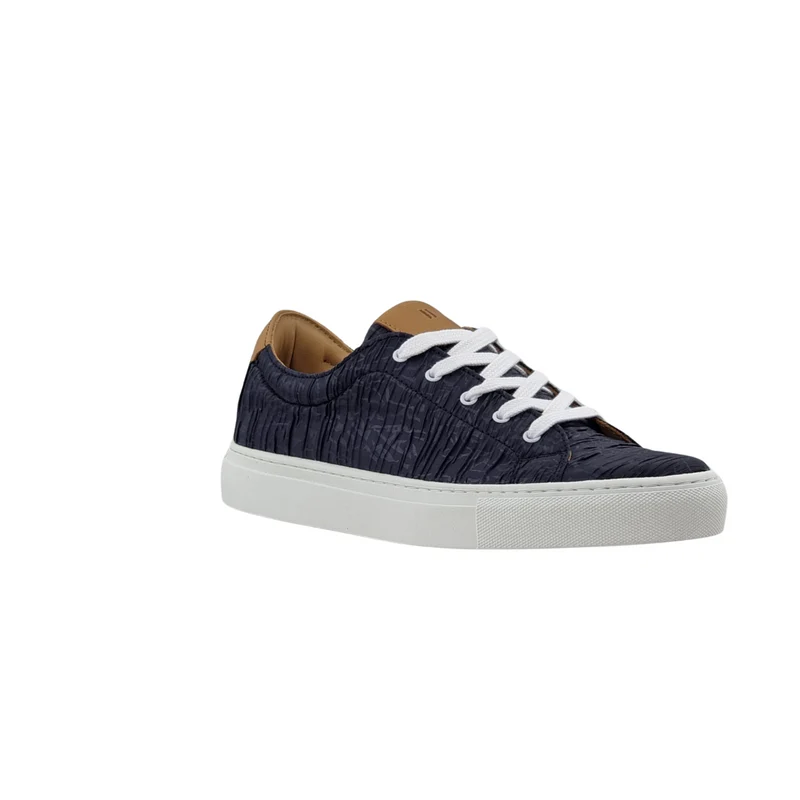 LACETS PLISSEE BLEU