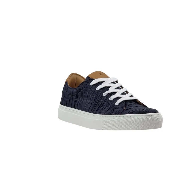 LACETS PLISSEE BLEU
