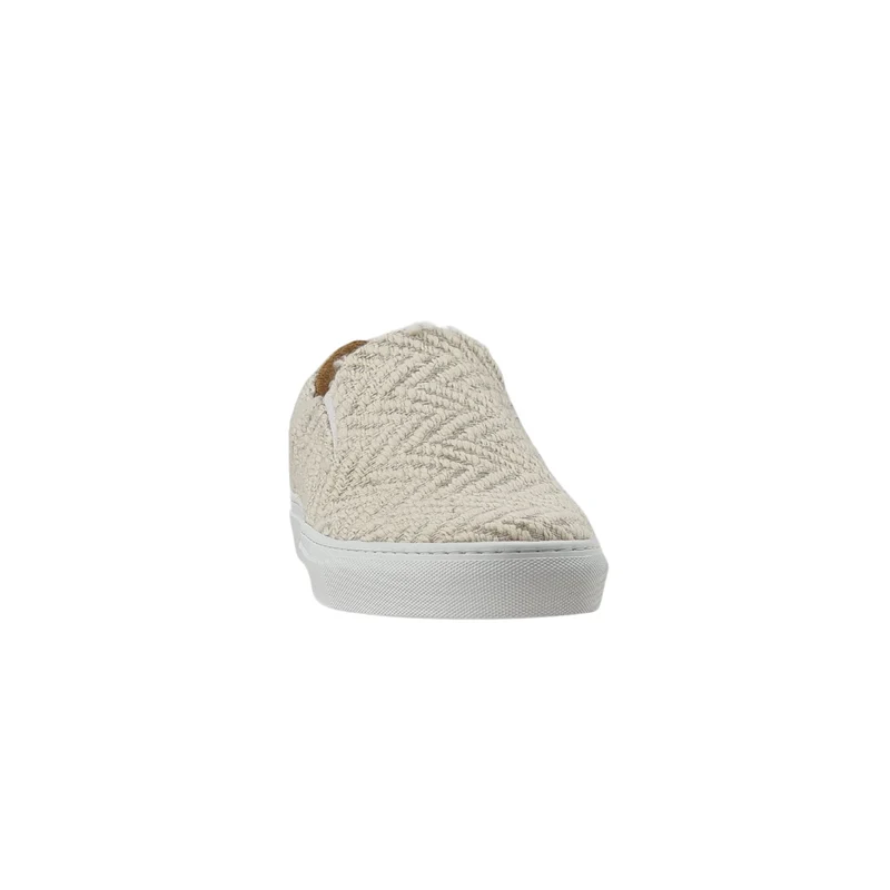 LES SLIP-ON CHEVRONS BEIGES