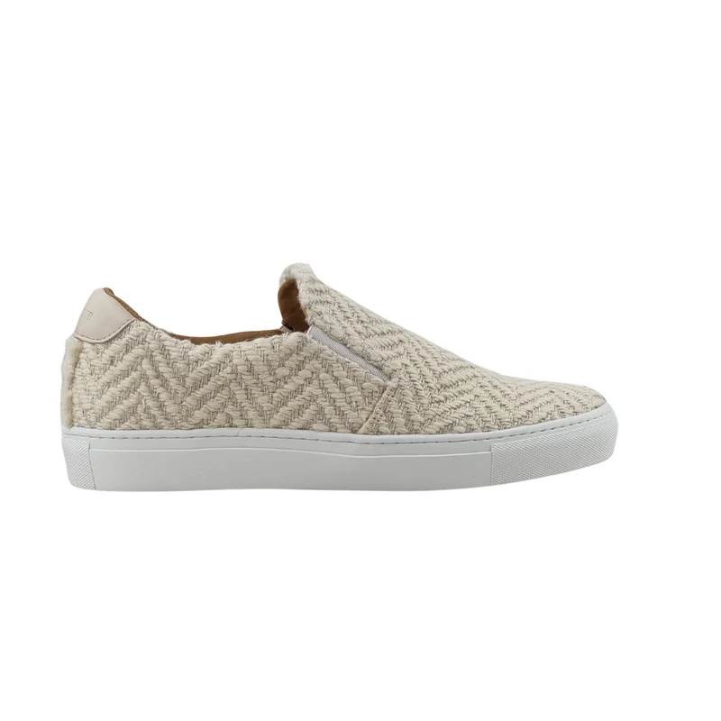 LES SLIP-ON CHEVRONS BEIGES