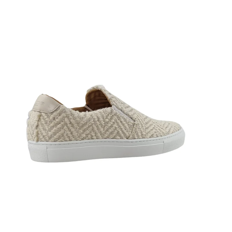 LES SLIP-ON CHEVRONS BEIGES