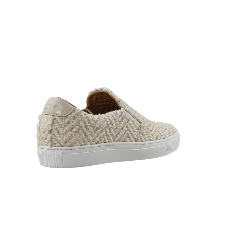 LES SLIP-ON CHEVRONS BEIGES
