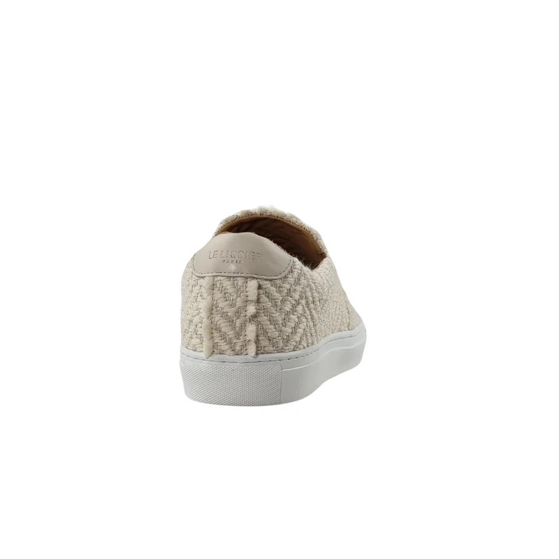 LES SLIP-ON CHEVRONS BEIGES